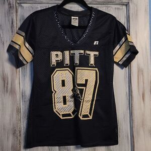 PITT Women's Russell Bedazzled Football Jersey